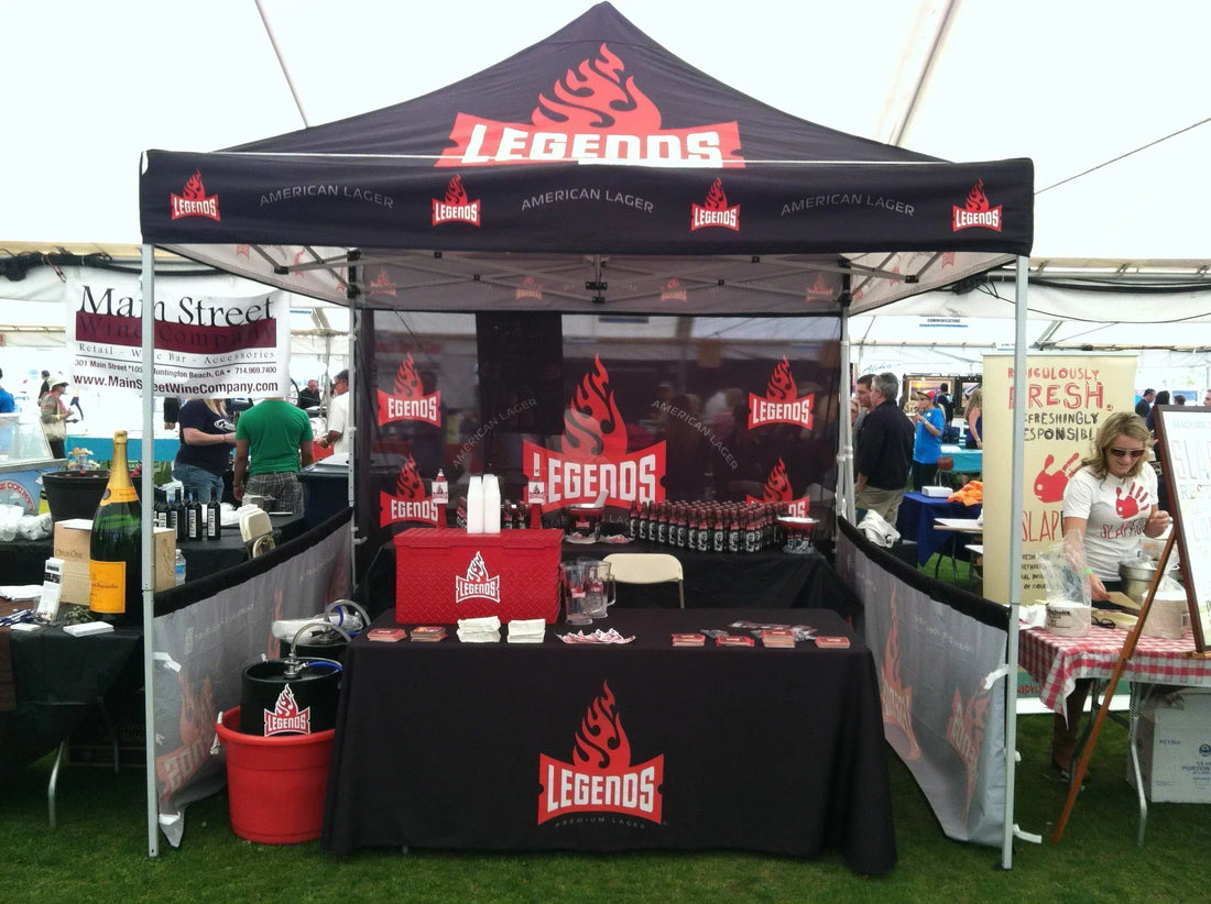 6 Tips on Buying a Food Vendor Tent & How to Set up One