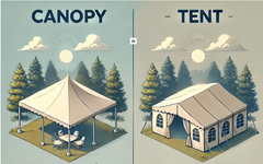 How to Choose Between a Tent or Canopy for Camping and Events?