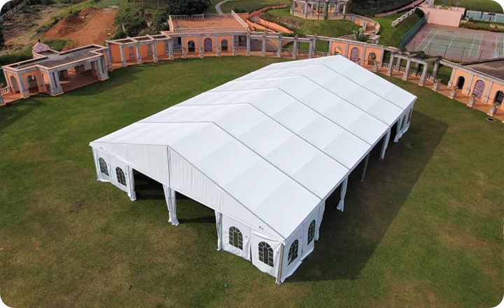 A-Frame Clear Span Tent