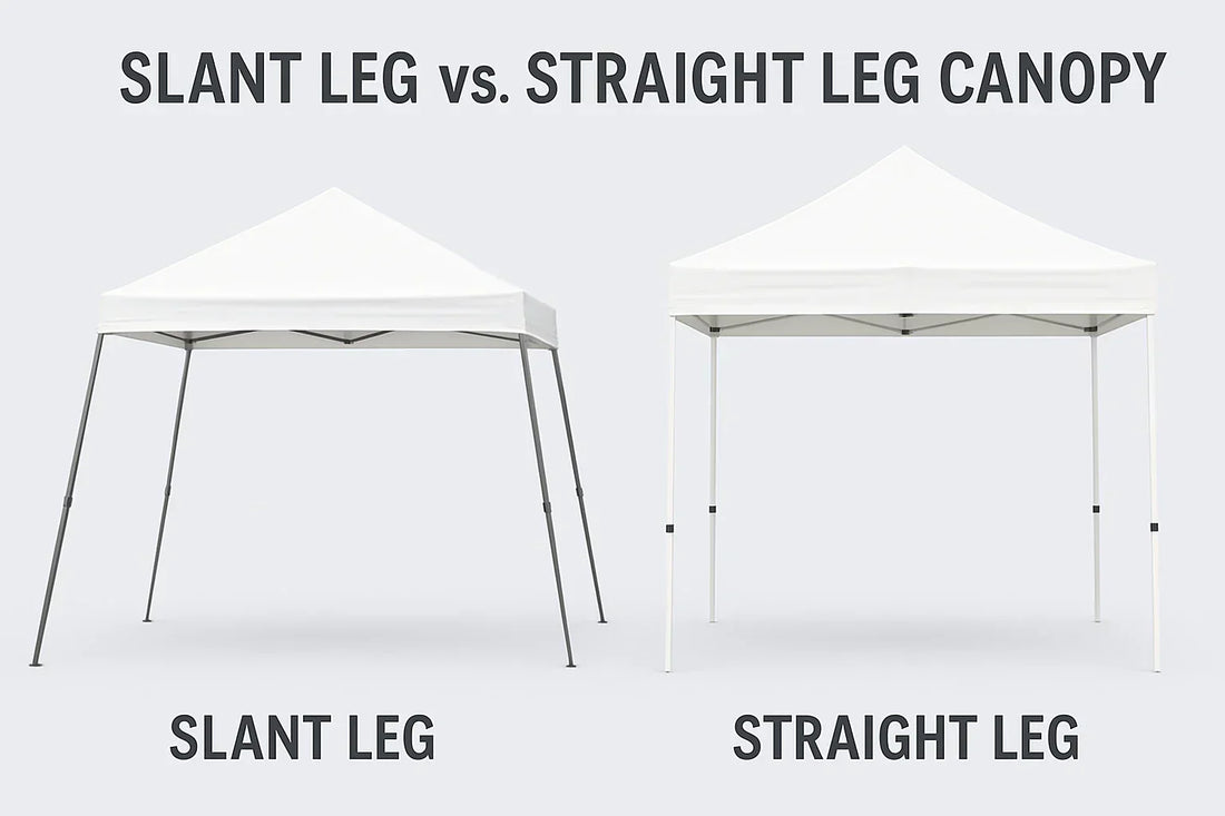 Canopy Slant Leg vs. Straight Leg: Which One Is Better