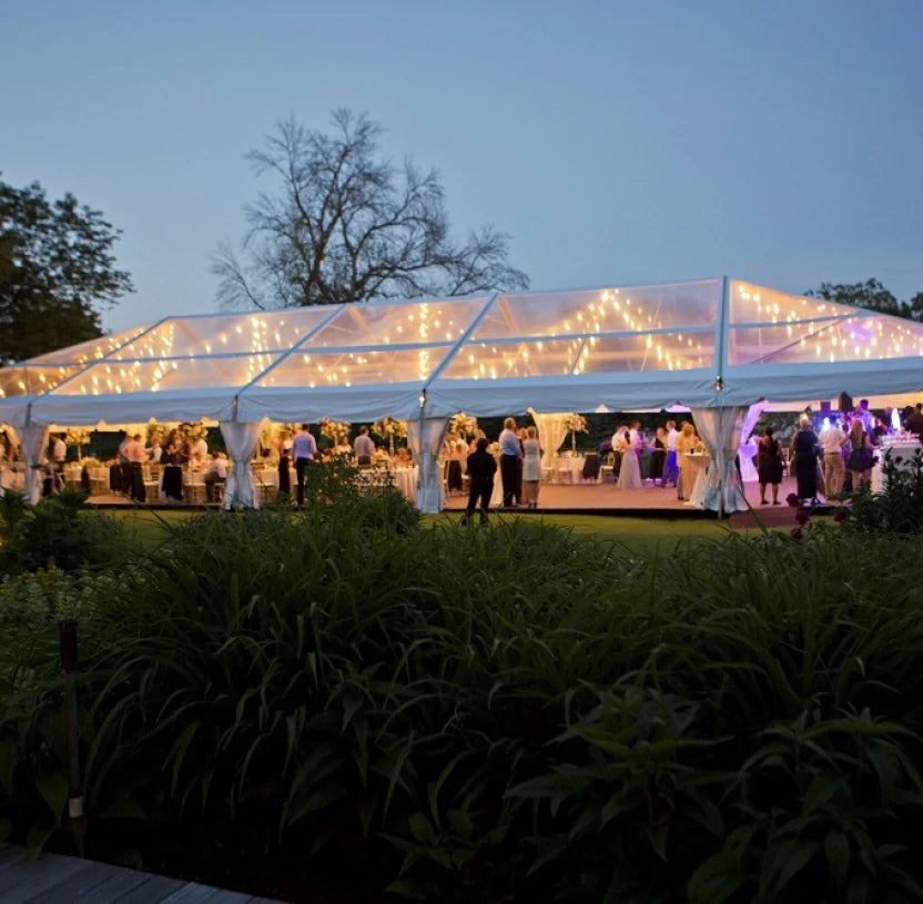 20x50 Clear Top Tent for Sale Sheltent Shop