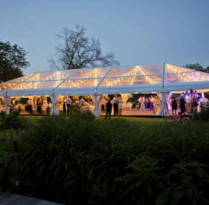 20x50 Clear Top Tent for Sale Sheltent Shop - Main Image