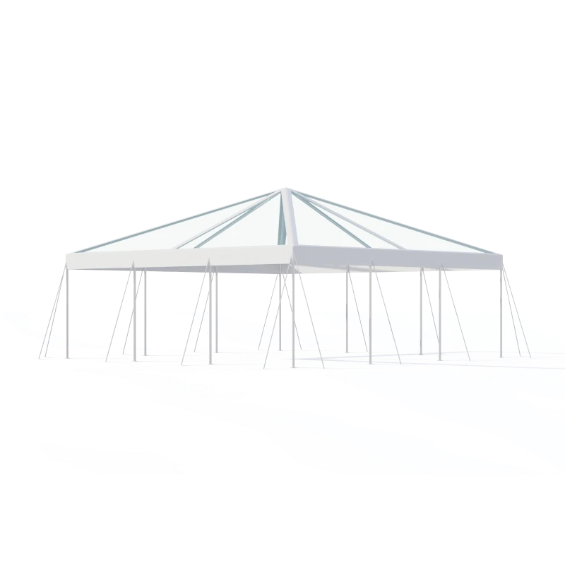 30x30 Clear Top Tent-1