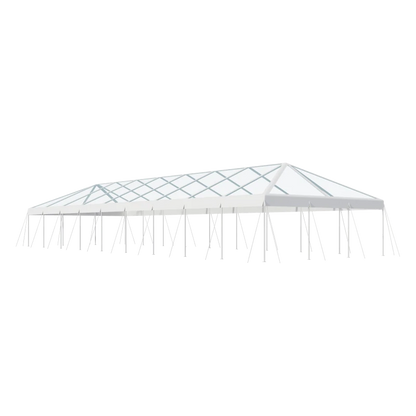 tent clear cream 30x90 Clear Top Tent