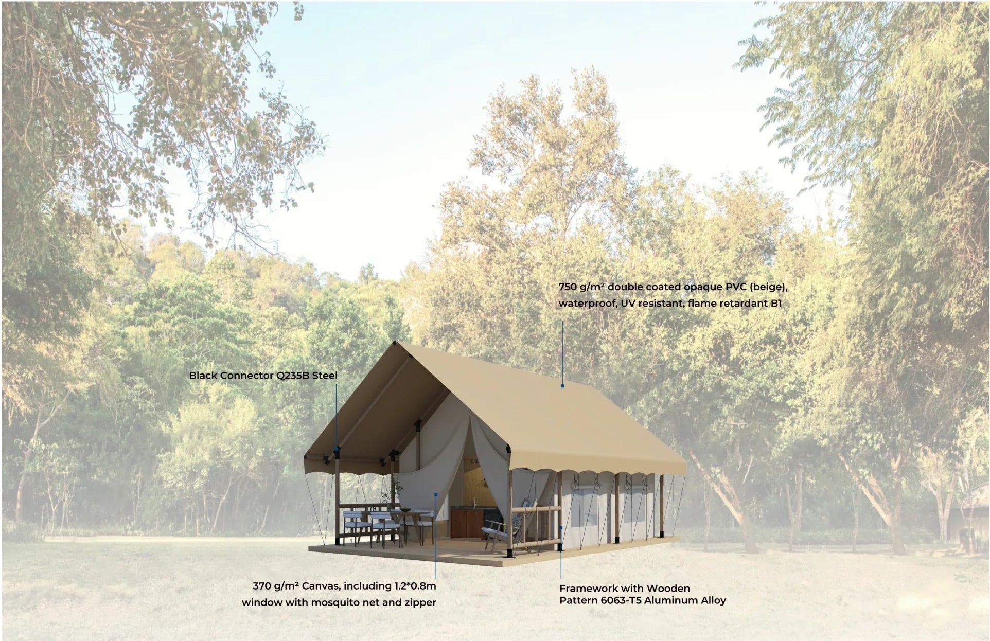 Enjoy the Beauty of Nature with a Glamping_Tent