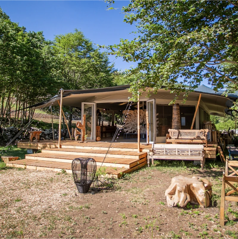 Durable Luxury Safari Tent for Outdoor Living