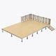Modular Deck Wood Floor Steel Platform