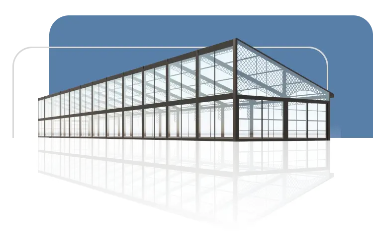 Single Sided Atrium Tent for Outdoor Events & Venue Expansion